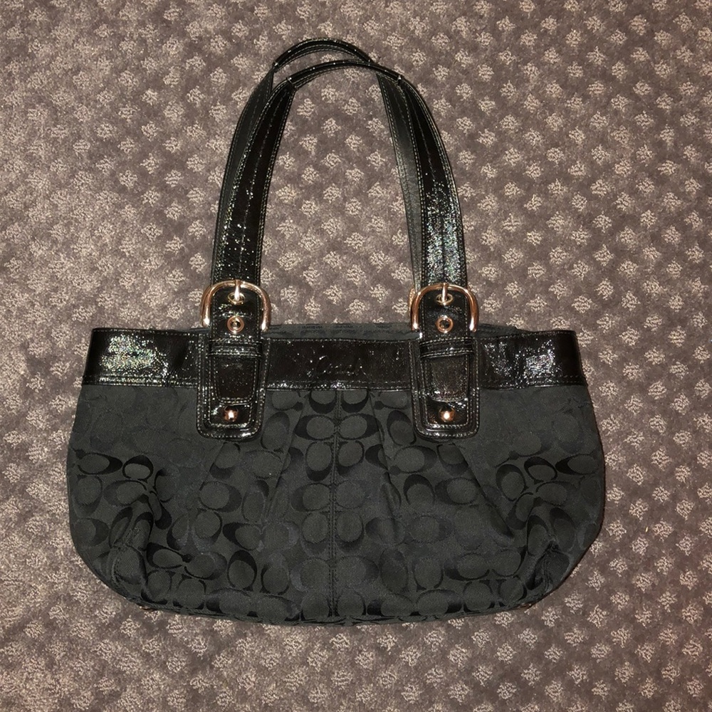 Black Coach handbag!